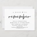 Search for remembering invitations Black and white