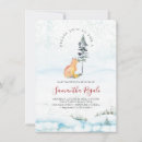 Search for winter greenery baby shower invitations Woodland