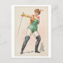 Search for fencer postcards Epee