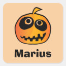 Search for pumpkin face stickers Funny