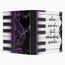 Recherche de music binders Piano