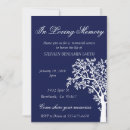 Search for tree memorial service invitations Celebration of life