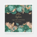 Search for emerald green napkins Vintage