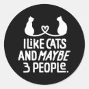Search for funny people stickers Cat