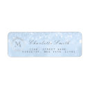 Search for silver blue return address labels Rsvp