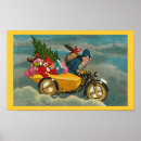 Search for christmas car posters Santa