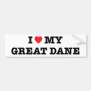 Search for great dane bumper stickers Pet