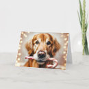 Search for golden retriever christmas cards Festive