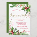 Search for stylish christmas invitations Green