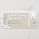 Search for vacation birthday invitations Beach