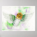 Search for angel wings posters Watercolor