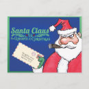Search for comedy christmas cards Santa
