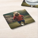 Search for soccer player coasters Funny
