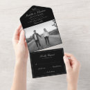 Search for black tie wedding invitations Script calligraphy