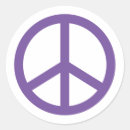 Recherche de hippie symbols stickers Violet