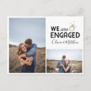 Search for engagement postcards Photo collage