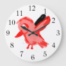 Recherche de oiseau horloges Rouge