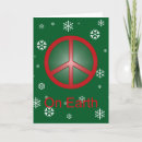 Search for peace sign christmas cards Merry