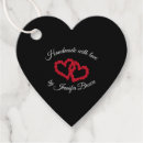 Search for handmade with love gift tags Hearts