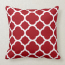 Search for cranberry pillows Quatrefoil