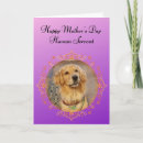 Search for golden retriever mothers day cards Dog