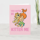 Recherche de chien vintage vœux cartes Dessin animé classique