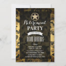 Search for army retirement invitations Retired