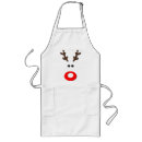 Search for rudolph the red nose reindeer aprons Humourous