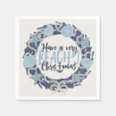 Search for coastal christmas napkins Tropical