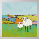 Search for sheep posters Blue