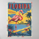 Search for florida vintage travel posters Sunshine state