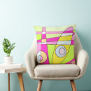 Search for bright lime green pillows Geometric