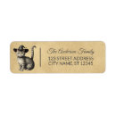 Search for cat lover return address labels Halloween