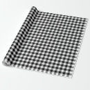 Search for black and white christmas wrapping paper Plaid