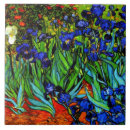 Recherche de peinture van gogh carreaux Iris