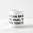 Search for if you can read this mugs Funny
