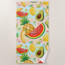Search for avocado beach towels Fruits