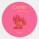 Search for capri stickers Italy