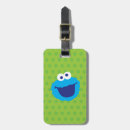Search for cookie monster luggage tags Seasame st