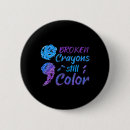 Search for adhd awareness ribbon buttons Anxiety