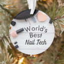 Search for nail technician ornaments Salon