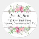 Search for flower stickers Round