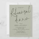 Search for lights rehearsal dinner invitations Typography