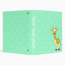Search for cute giraffe binders Zoo