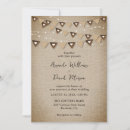 Search for bunting wedding invitations Rustic