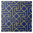 Search for blue moroccan pattern tiles Vintage