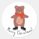 Search for funny bear stickers Winter