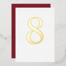 Search for 5x7 table cards Elegant table numbers