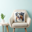 Recherche de berger australien décoration coussins Australishepherd