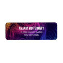 Search for psychedelic return address labels Hippie